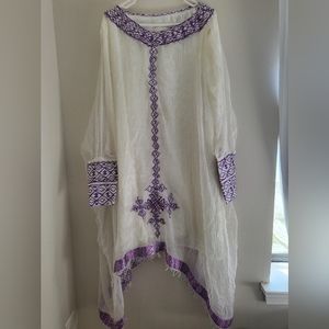 Ethiopian traditional dress.